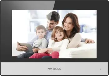 Sistem video-interkom Hikvision DS-KH6320-TE1, 7 inç, Gri