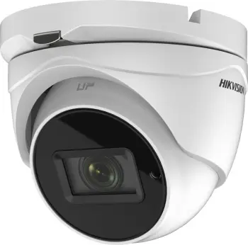 Kamerë sigurie CCTV Hikvision DS-2CE79H8T-AIT3ZF, 5MP, dome, natë/dite, IP67, bardhë/zezë