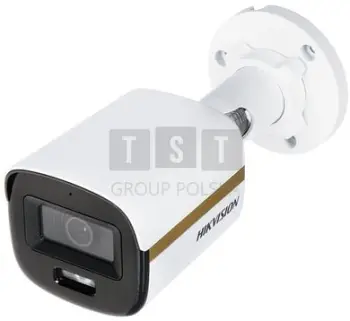 Kamerë sigurie Hikvision ColorVu DS-2CE10DF3T-LFS, 2MP Full HD, 2.8mm, IP67, e bardhë