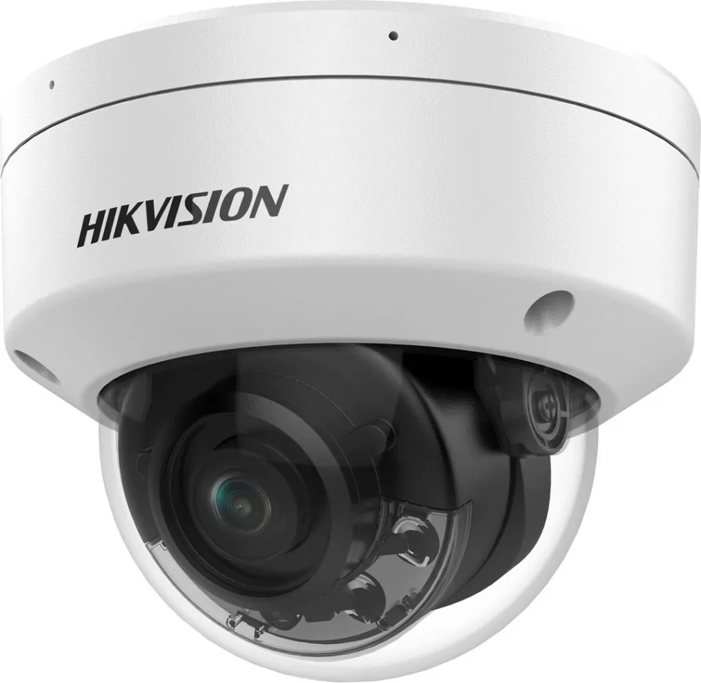 Kamerë sigurie IP Hikvision DS-2CD2187G2H-LISU(2.8mm)(eF), 8 MP, Dome, Bardhë - 3