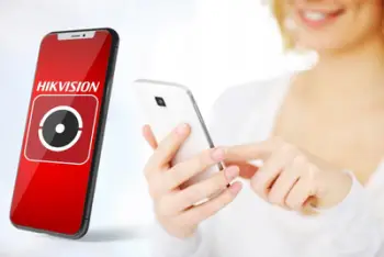 Video-deri IP Hilook IP-VIS-SLIM-W, kamera, lidhje me aplikacion, i zi