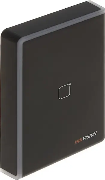 Lexues karte afërsie Hikvision DS-K1108AM, MIFARE 13.56 MHz, IP65, i zi