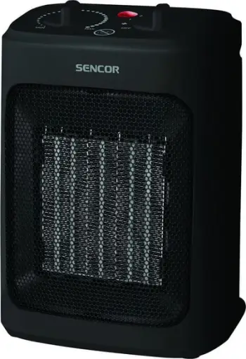 Ngrohës ajri Sencor SFH 7601BK, ngrohje e shpejtë, kompakt, i zi