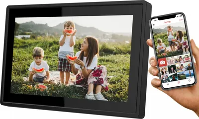 Kornizë digjitale Sencor SDF 1092 B, 10.1", WiFi, e zezë - 1