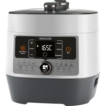 Tenxhere elektrike me presion Sencor SPR 3600WH, 1000W, 5.7L, e bardhë