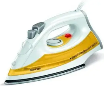 Hekur për hekurosje Sencor SSI 2028YL, 1600 W, i bardhë/verdhë