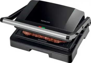 Grill elektrik Sencor SBG 2070SS, pllaka jo ngjitëse, 2300W, argjendtë