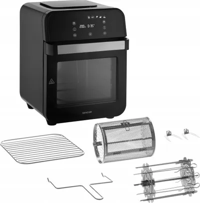 Fritezë me ajër Sencor SFR 5510BK, 12L, 1500W, e zezë - 2