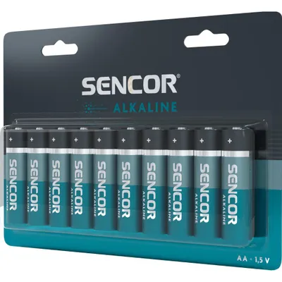 Bateri Sencor SBA LR6 10BP AA Alk, 10 copë - 2