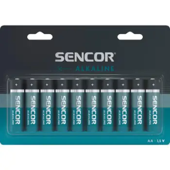 Bateri Sencor SBA LR6 10BP AA Alk, 10 copë