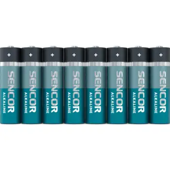 Bateri Sencor SBA LR6 8S AA Alk, 8 copë