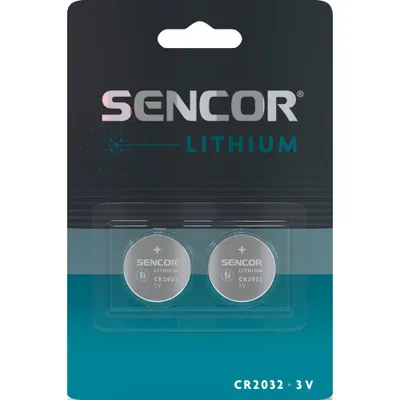 Bateri Sencor SBA CR2032 2BP Li, 2 copë - 1
