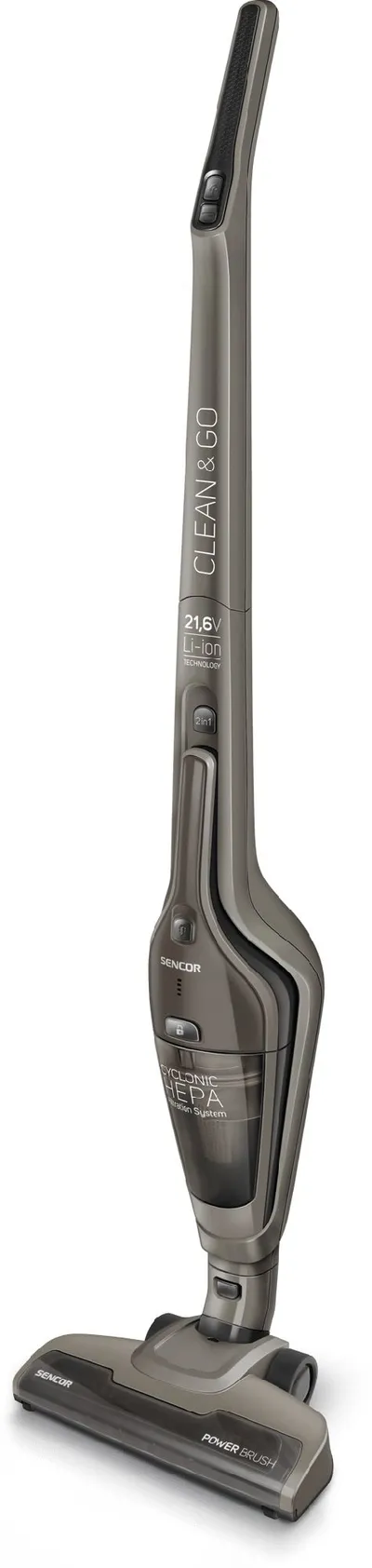 Thithëse elektrike Sencor SVC 8621TI, 21.6V, 0.5L, e hirtë - 1