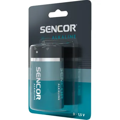 Bateri alkaline SBA LR20 D, 1.5V, paketim 1 copë - 2
