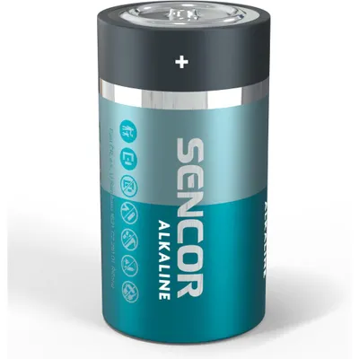 Bateri alkaline SBA LR20 D, 1.5V, paketim 1 copë - 4