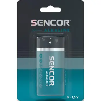 Bateri alkaline SBA LR20 D, 1.5V, paketim 1 copë