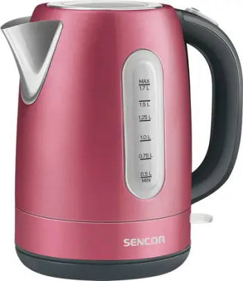 Ibrik elektrik Sencor SWK 1774RD, 1.7 L, rozë