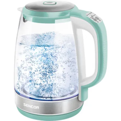 Ibrik elektrik Sencor SWK 2191GR, 2L , i gjelbër/transparent - 1