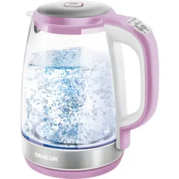 Ibrik elektrik Sencor SWK 2198RS, 2L, 2200W, rozë