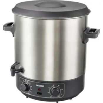 Tenxhere elektrike Sencor SPP 2200SS, 1800W, 27L, e argjendtë