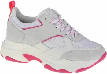 Atlete Boss J19064-10B, lëkurë dhe tekstil, shollë gome, të bardha dhe rozë