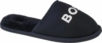 Pantofla për fëmijë Boss BOSS Logo Slippers J29312, sintetike, navy blue, nr 36