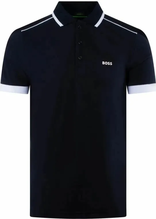 Maicë polo Boss meshkuj, blu - 1