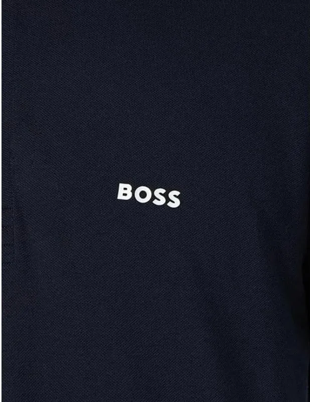 Maicë polo Boss meshkuj, blu - 5