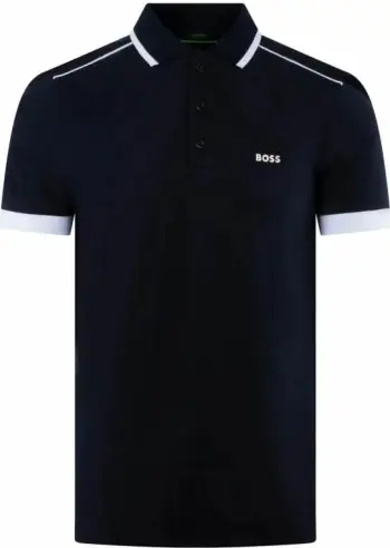 Maicë polo Boss meshkuj, blu