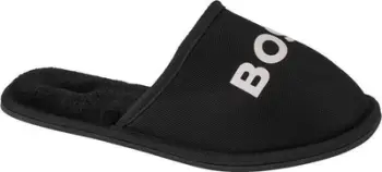 Pantofla fëmijësh Boss BOSS Logo J29312, sintetike, nr 38, të zeza