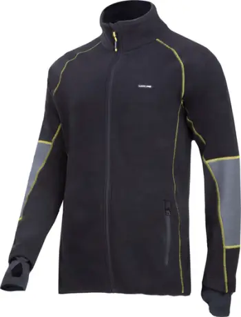 Bluzë fleece Lahti Pro Stretch, e zezë, për punë, madhësia S