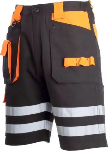 Shortse pune Lahti-Pro L4070601, S, të zeza / portokalli