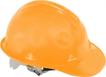 Helmetë mbrojtëse industriale Lahti Pro, CAT. II, e portokalltë