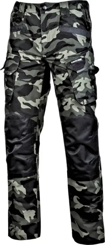 Pantallona pune Lahti Pro GREEN CAMO COMBAT, S, kamuflazh