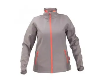 Xhaketë pune për femra Lahti Pro Soft Shell, XXXL, e hirtë / portokalli