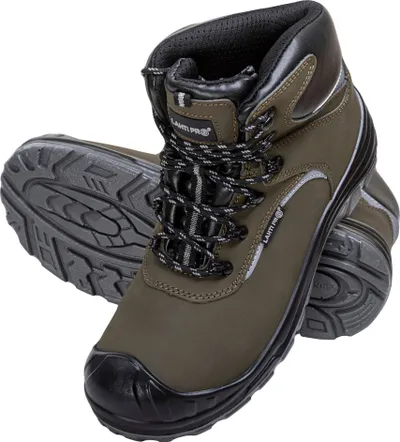 Çizme pune Lahti Pro Nubuck, S3 SRC, CE, jeshile e zezë - 1