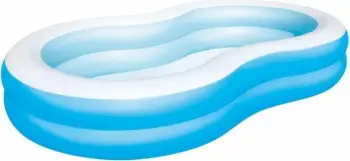 Pishinë e fryrë Bestway 54117, 262x157x46cm, 544L, blu