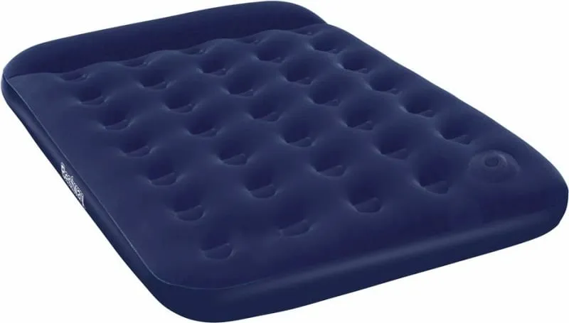 Dyshemeje me pompë Bestway, velur, për dy persona, 191x137x28cm, blu marine - 1