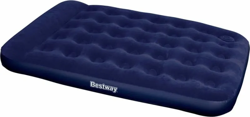 Dyshemeje me pompë Bestway, velur, për dy persona, 191x137x28cm, blu marine - 2