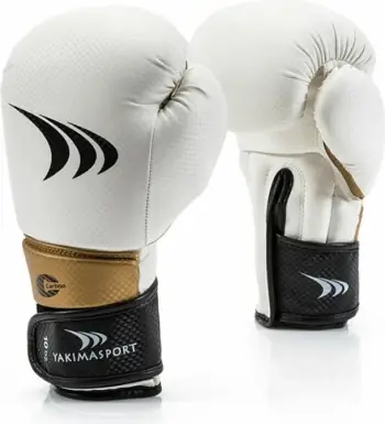 Doreza boksi Yakmaspor Lion, 12 oz, lëkurë sintetike, të zeza