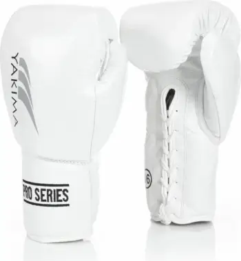 Doreza boksi YakimaSport WOLF WHITE, 10 oz, madhësia L, të bardha