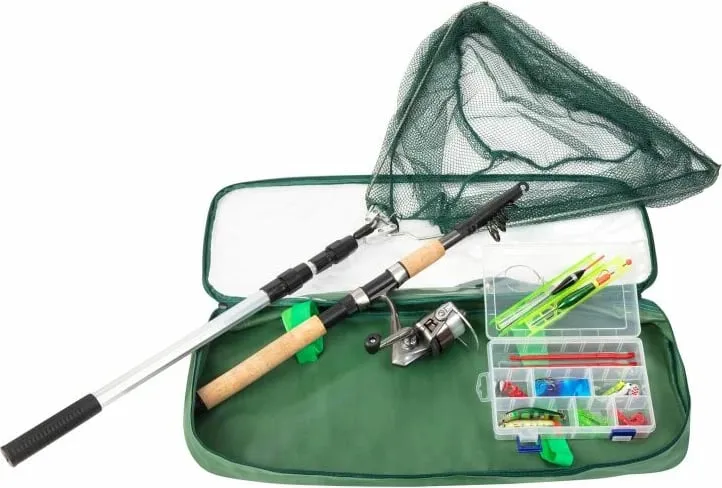 Set peshkimi MacGyver Big Fish 41 në 1, 2.4m, me aksesorë, shumëngjyrësh - 1