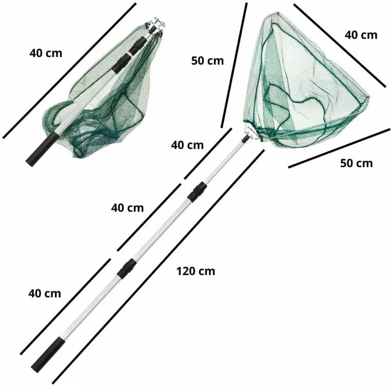 Set peshkimi MacGyver Big Fish 41 në 1, 2.4m, me aksesorë, shumëngjyrësh - 4