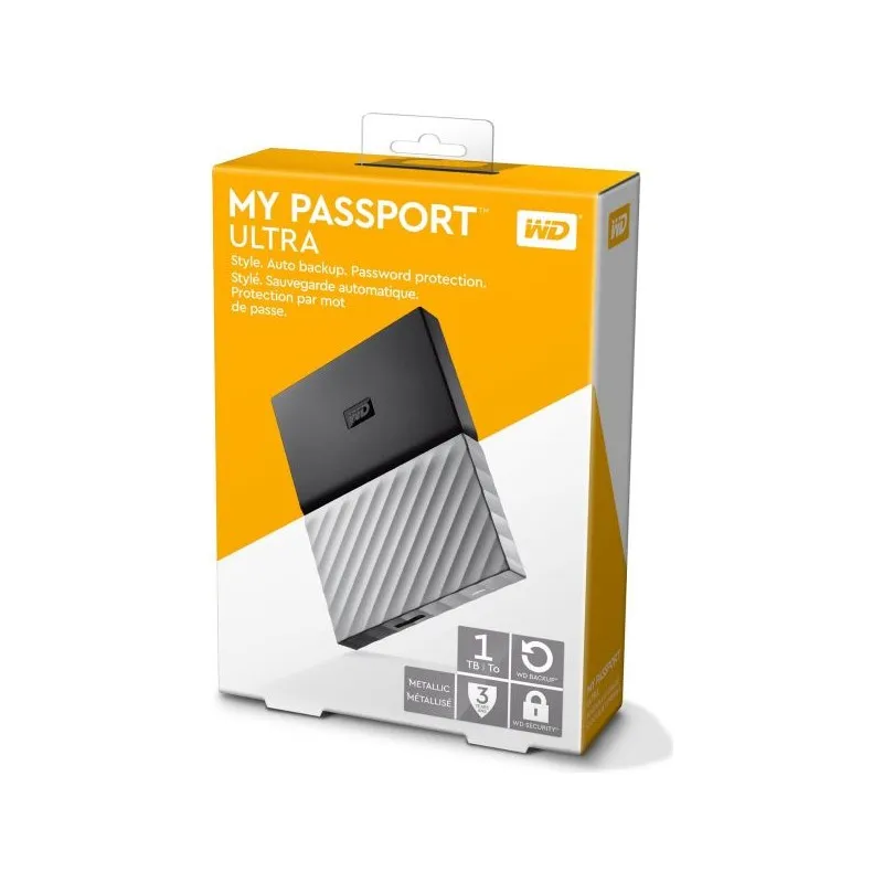 WD My Passport 1TB HDD - 1