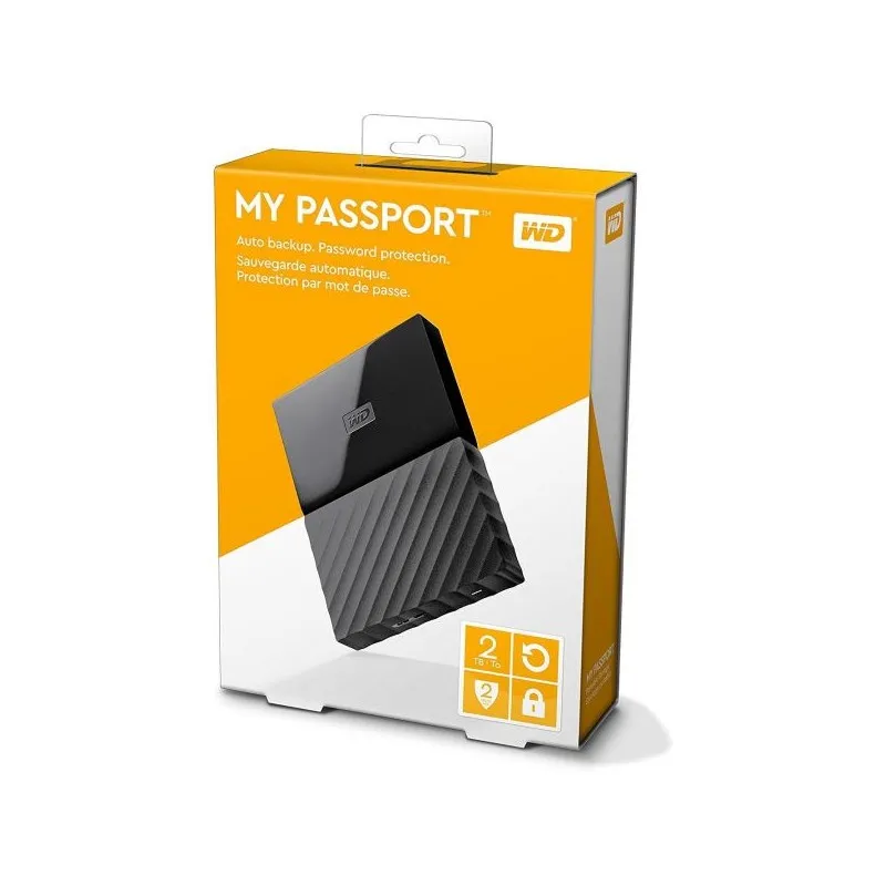 WD My Passport 2TB HDD - 1