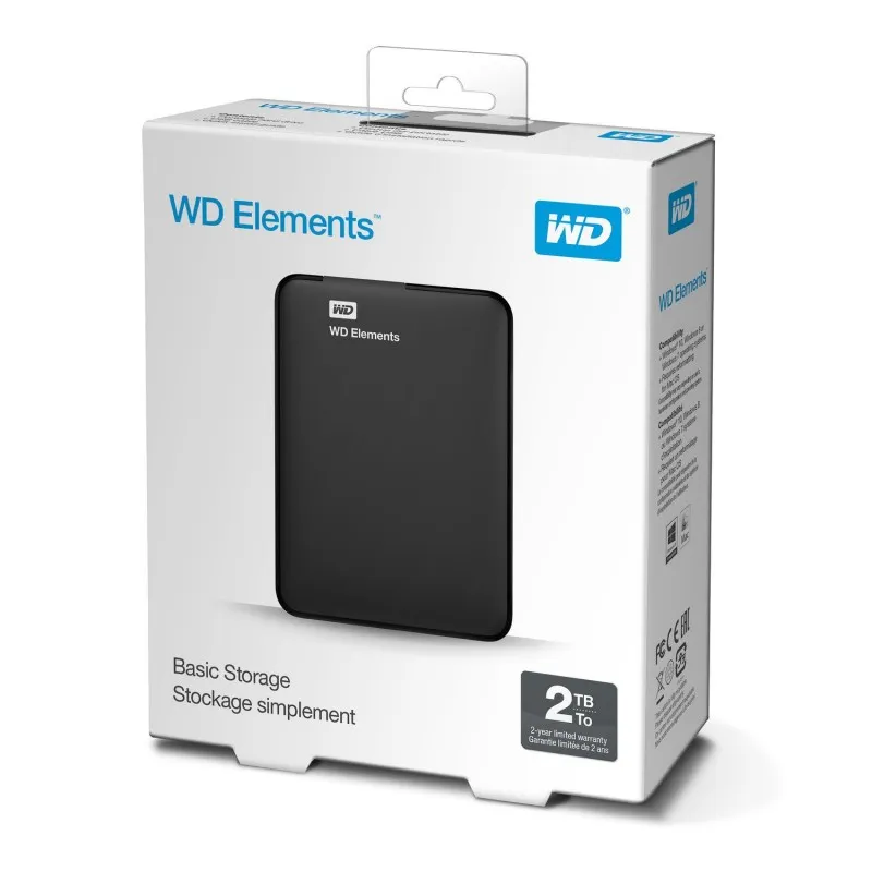 WD Elements 2TB USB 3.0 HDD - 4