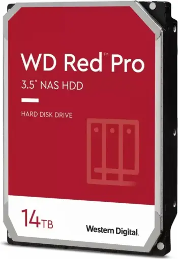 Hard Disk Western Digital Red Pro, 14TB, SATA 6Gb/s