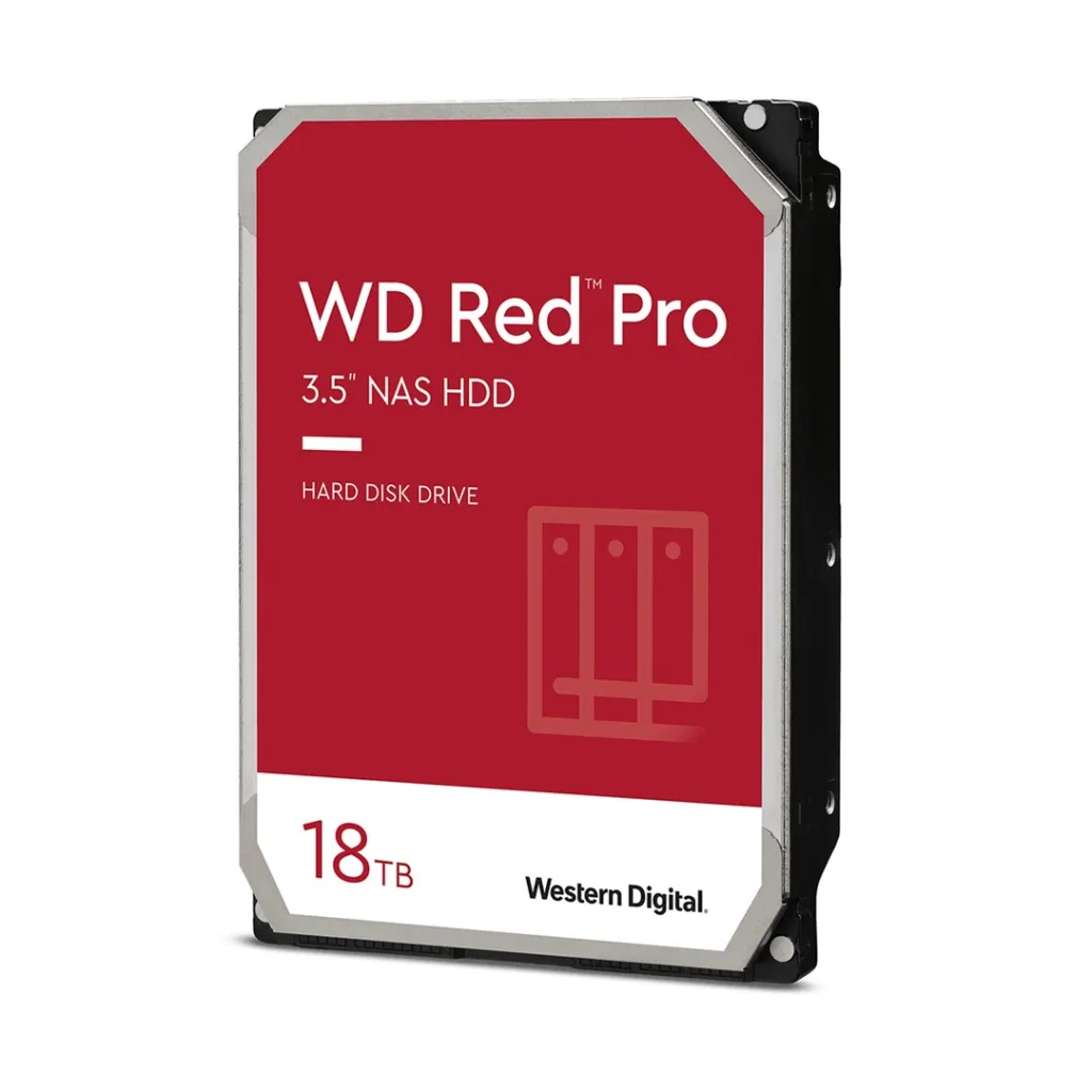 Hard Disk Western Digital WD Red Pro, 18TB, 3.5", 7200RPM, 512MB Cache - 1