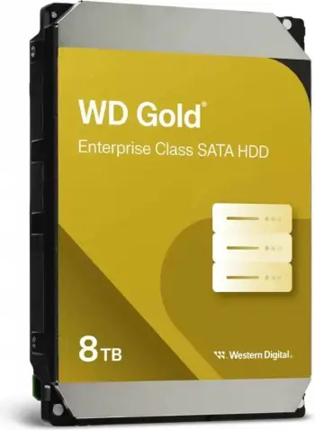 Hard disk Western Digital WD Gold, 8TB SATA, 3.5”
