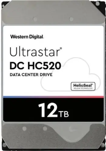 Hard Disk Western Digital Ultrastar DC HC520, 12TB, 7200 RPM, SATA III, 3.5"